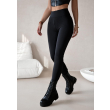 Legginsy wysmuklające Double Push /  BLACK /   XS - S - M - L - XL